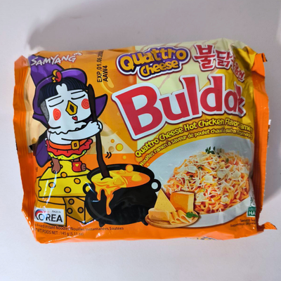 Локшина Samyang Quattro Cheese Hot Chicken Flavor 130 г  BULDAK-2 фото